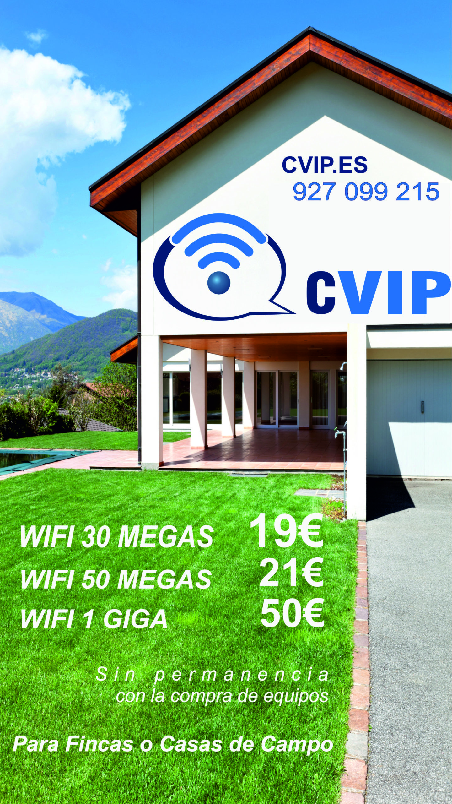 WIFI CVIP Fincas - Casas de Campo - CVIP