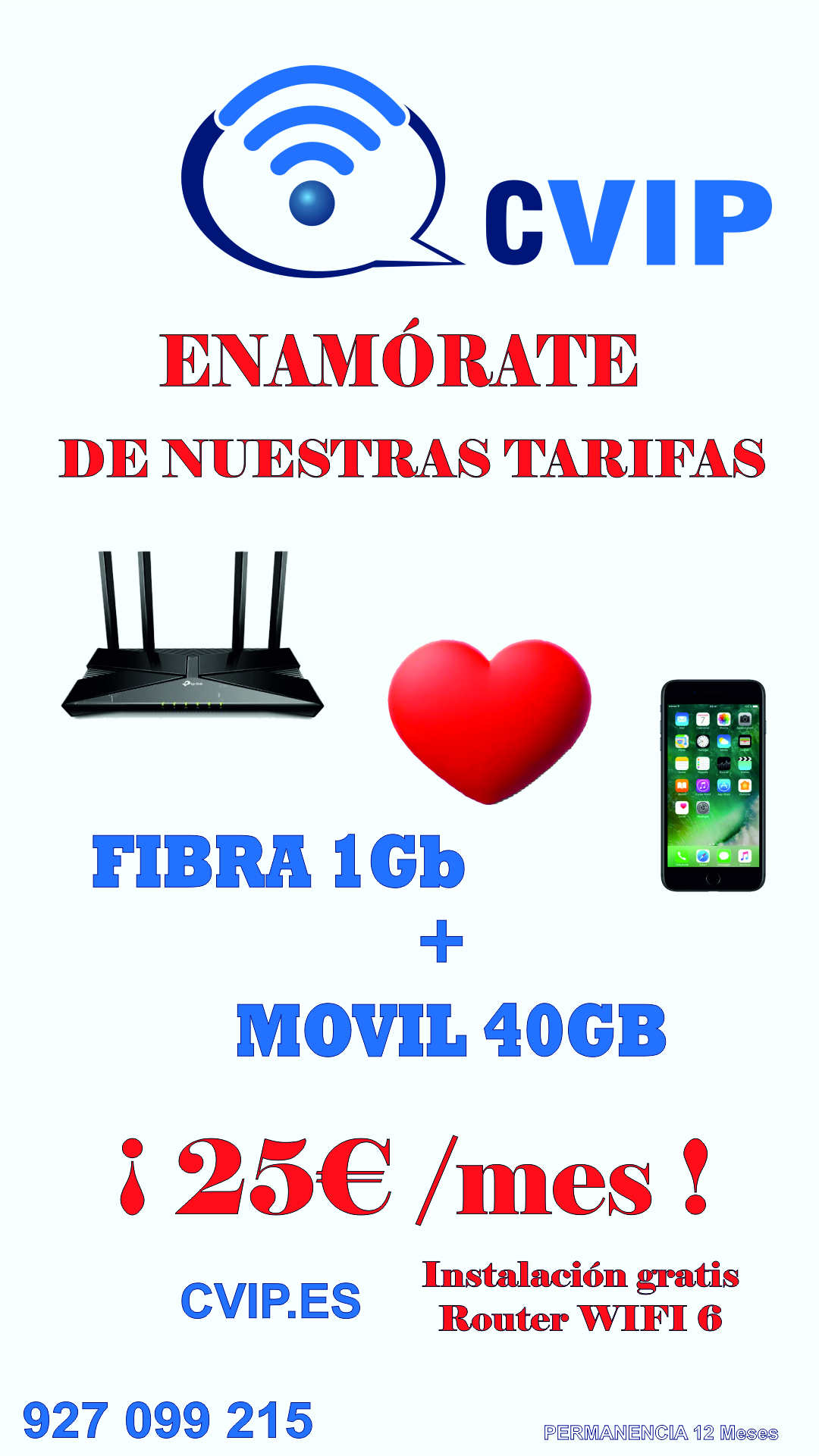 Fibra Optica CVIP San Valentin 2025